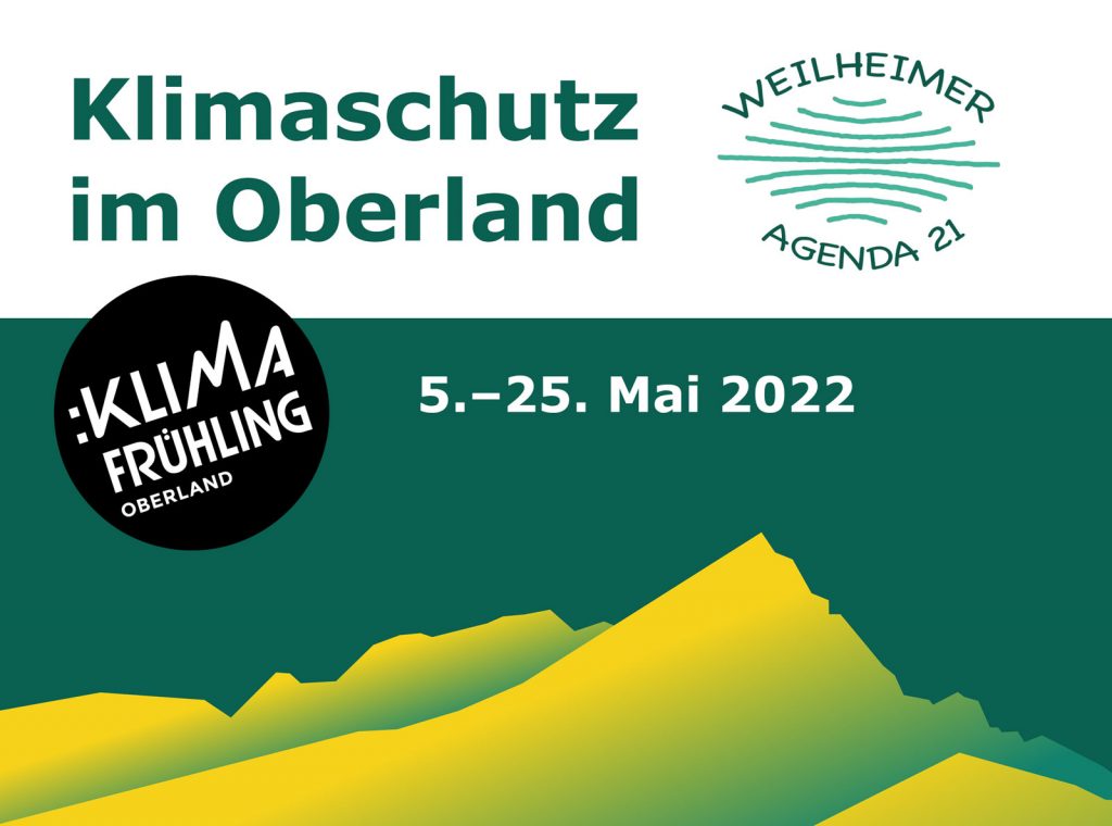 Weilheimer AGENDA 21 beim Klimafrühling Oberland 2022