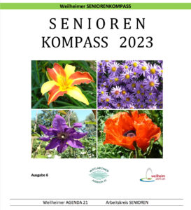 Weilheimer Seniorenkompass 2023 (Ausgabe 6) - Titel
